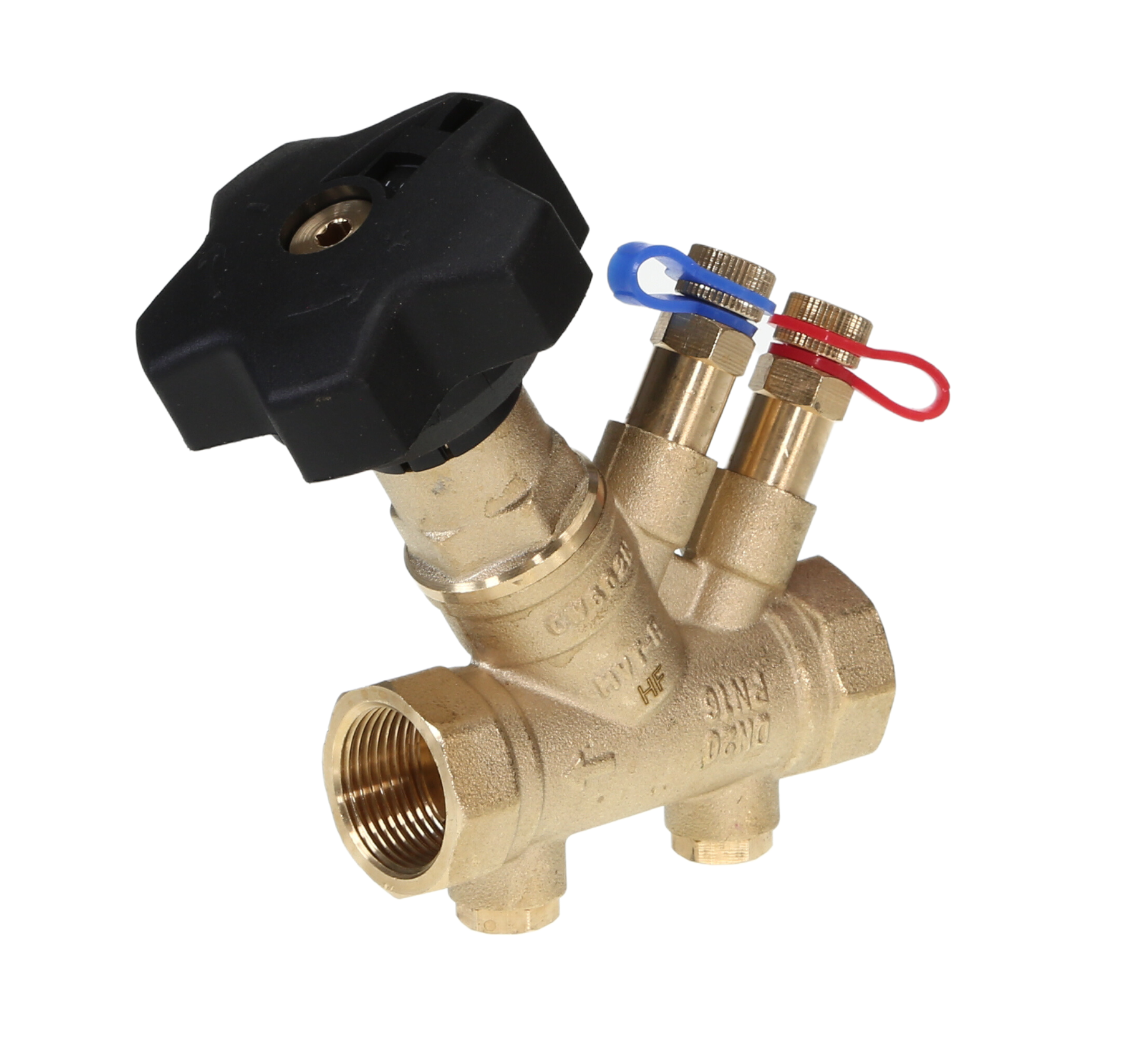 Ридан MVT-R 003Z4041R DN15 — Ручной балансировочный клапан с дренажем