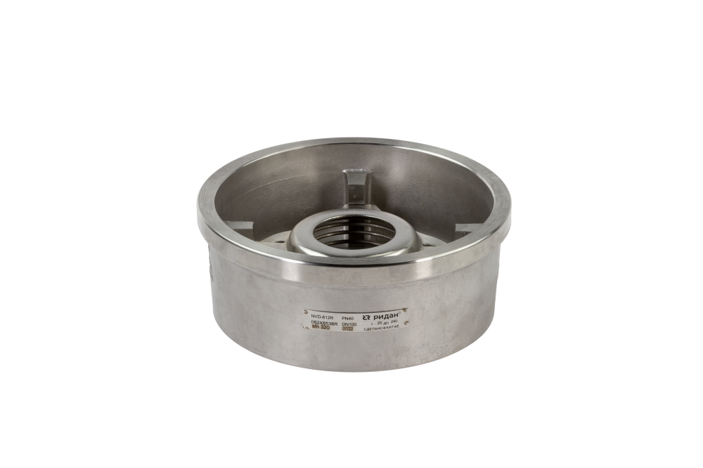 Ридан NVD-812R 082X8531R — Клапан обратный межфланцевый пружинный тарельчатый, PN40, DN20, AISI 316