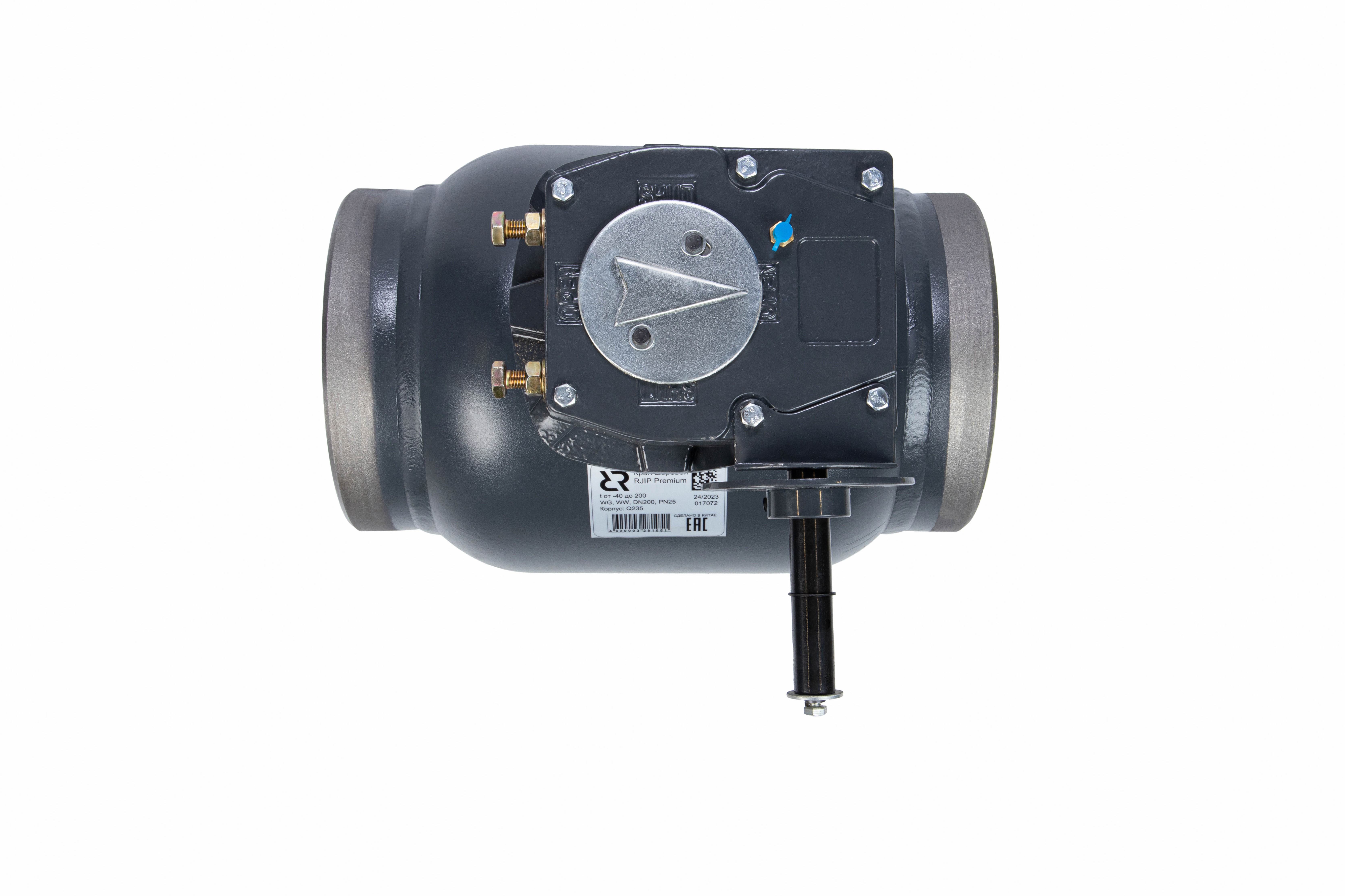 Ридан RJIP Premium (Премиум) 065N0186GR — Кран шаровой WW DN600 PN25 WG (приварной, с редуктором, стандартный проход)