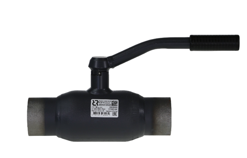 Ридан RJIP Premium (Премиум) 065N0115GR — Кран шаровой WW DN32 PN40 (приварной, с рукояткой, стандартный проход)