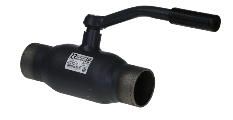 Ридан RJIP Premium (Премиум) 065N0120GR — Кран шаровой WW DN40 PN40 (приварной, с рукояткой, стандартный проход)