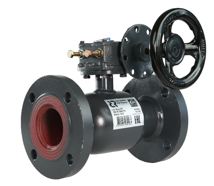 Ридан RJIP Premium (Премиум) 065N0236R — Кран шаровой FF DN80 PN16 WG (фланцевый, с редуктором, стандартный проход)