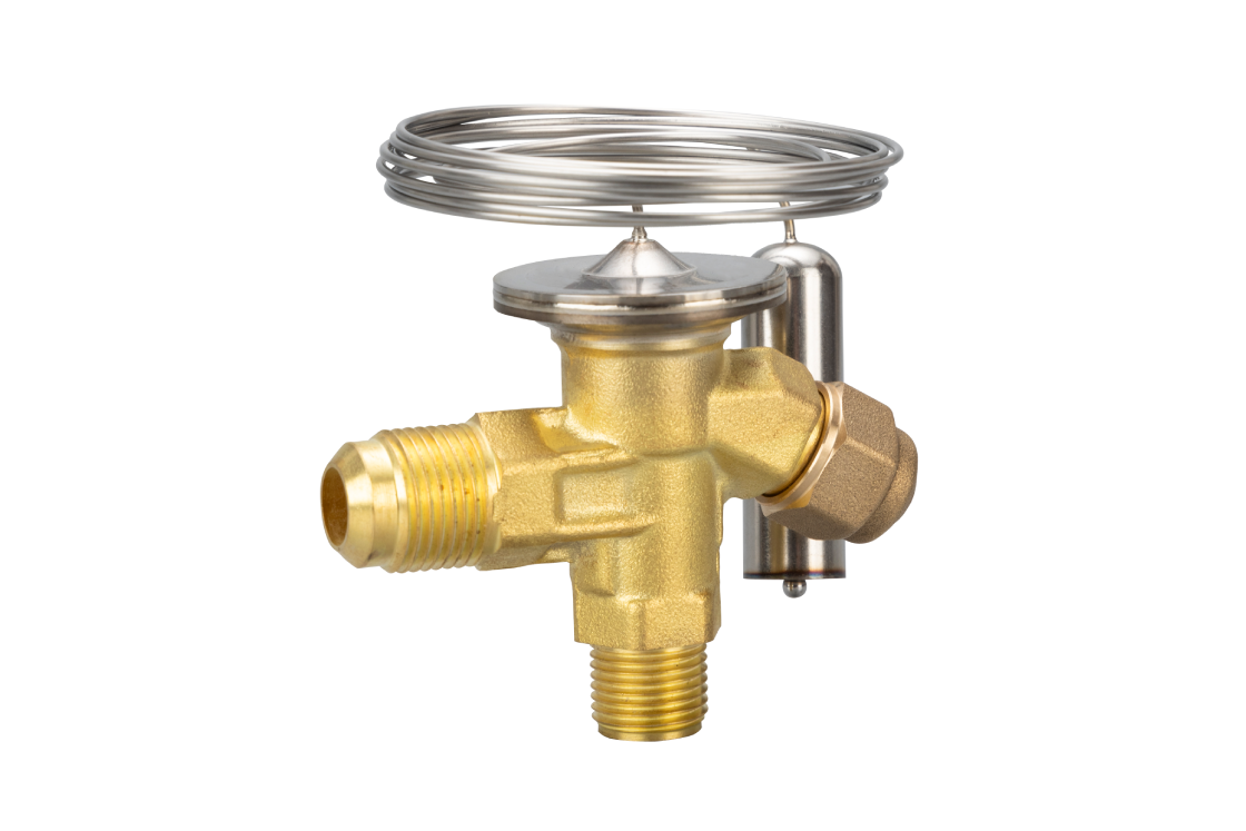 Ридан TE2 068Z4284R — Терморегулирующий клапан, R407C/R22, под пайку, присоединительные патрубки 1/2", температура кипения -30…+10 °C