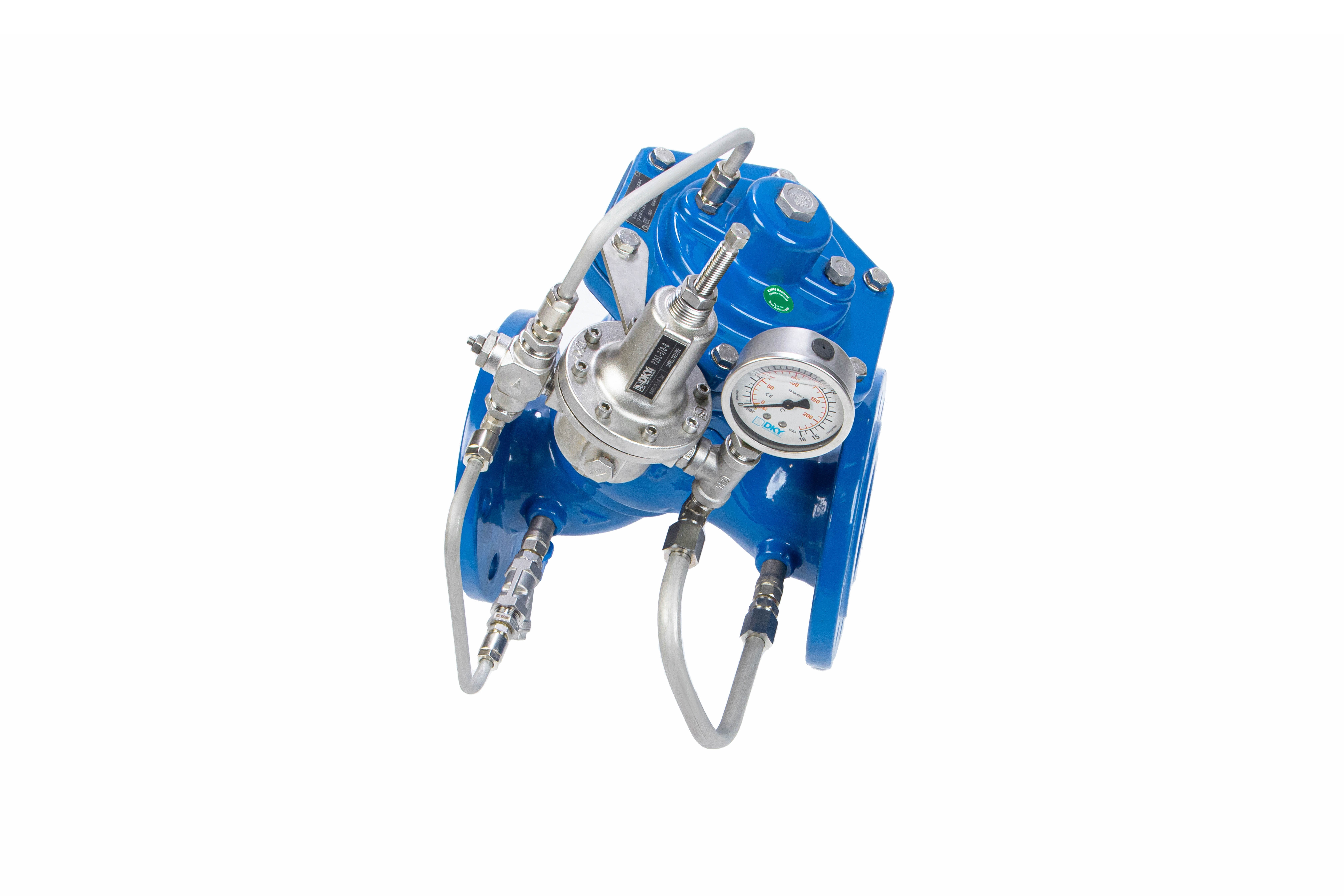 Ридан C301-R 082X6152RL2 — Регулятор давления «до себя» в сборе DN100, PN25 (диапазон настройки: 2...16 бар, L=350 мм)