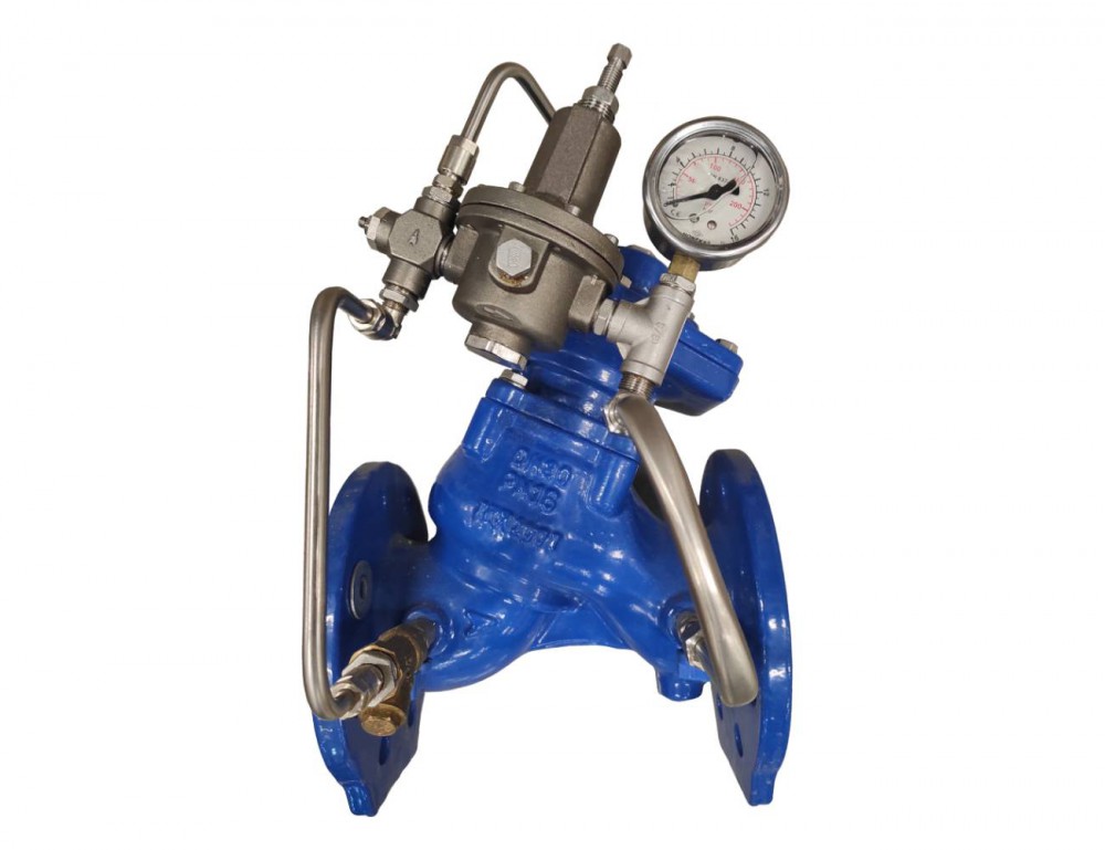 Ридан C101-R 082X6100RL — Регулятор давления «после себя» в сборе DN50, PN16 (диапазон настройки: 0,5...8 бар, L=230 мм)