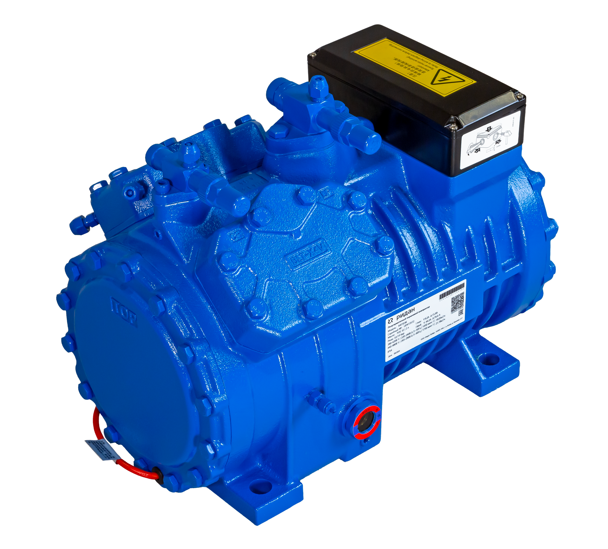 Ридан 171R2414 — Полугерметичный поршневой компрессор R4C9E4K