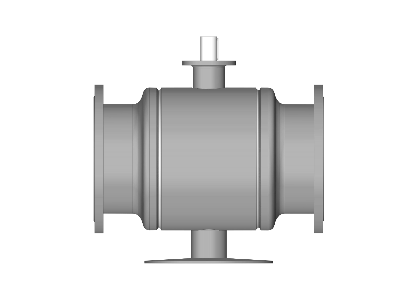 Ридан RJIP Premium (Премиум) 065N0372GR — Кран шаровой FF DN350 PN25 GF (фланцевый, под привод, стандартный проход)