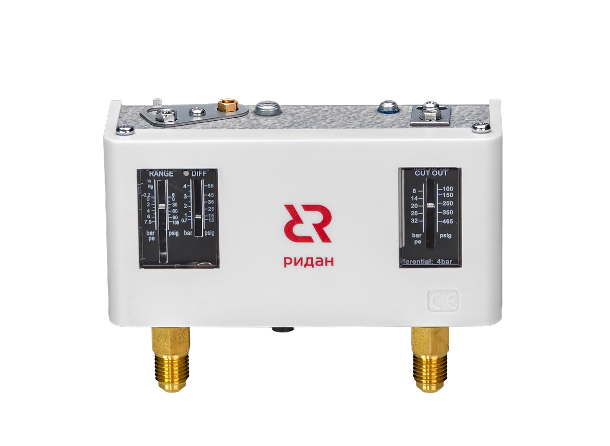 Реле давления двухблочные KP Ридан. Новый дизайн